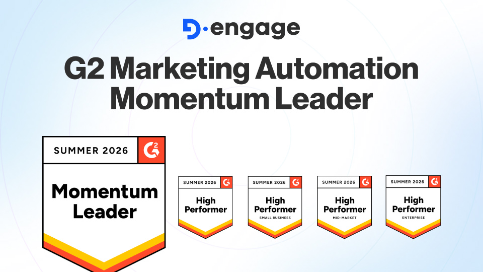 G2: Momentum Leaders for Marketing Automation